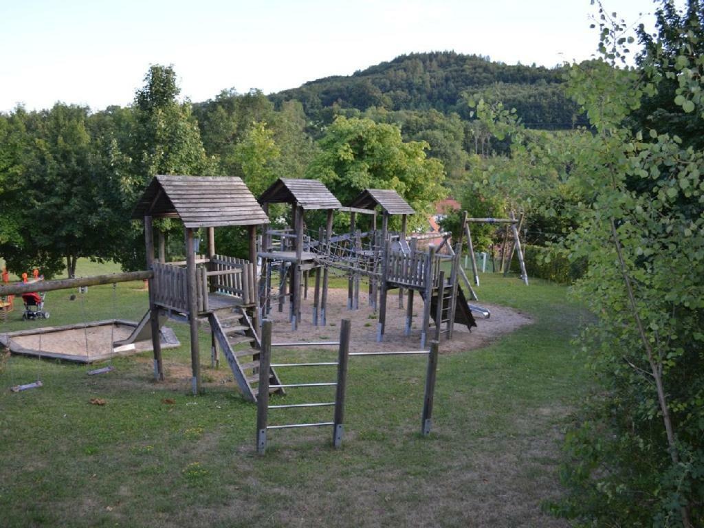 Ferienhaeuser Rhoen - Haus Natalie & Haus Helene Hausen  Exterior foto