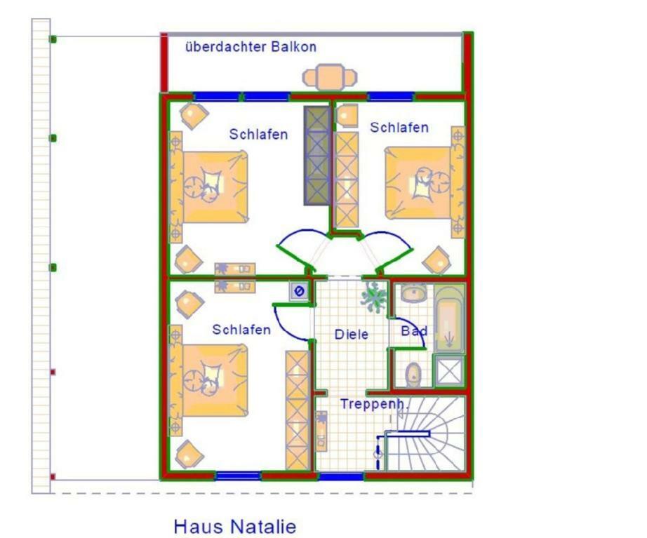 Ferienhaeuser Rhoen - Haus Natalie & Haus Helene Hausen  Exterior foto